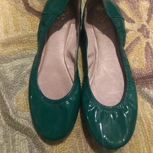 Green Vince Camuto Green Ballet Flats